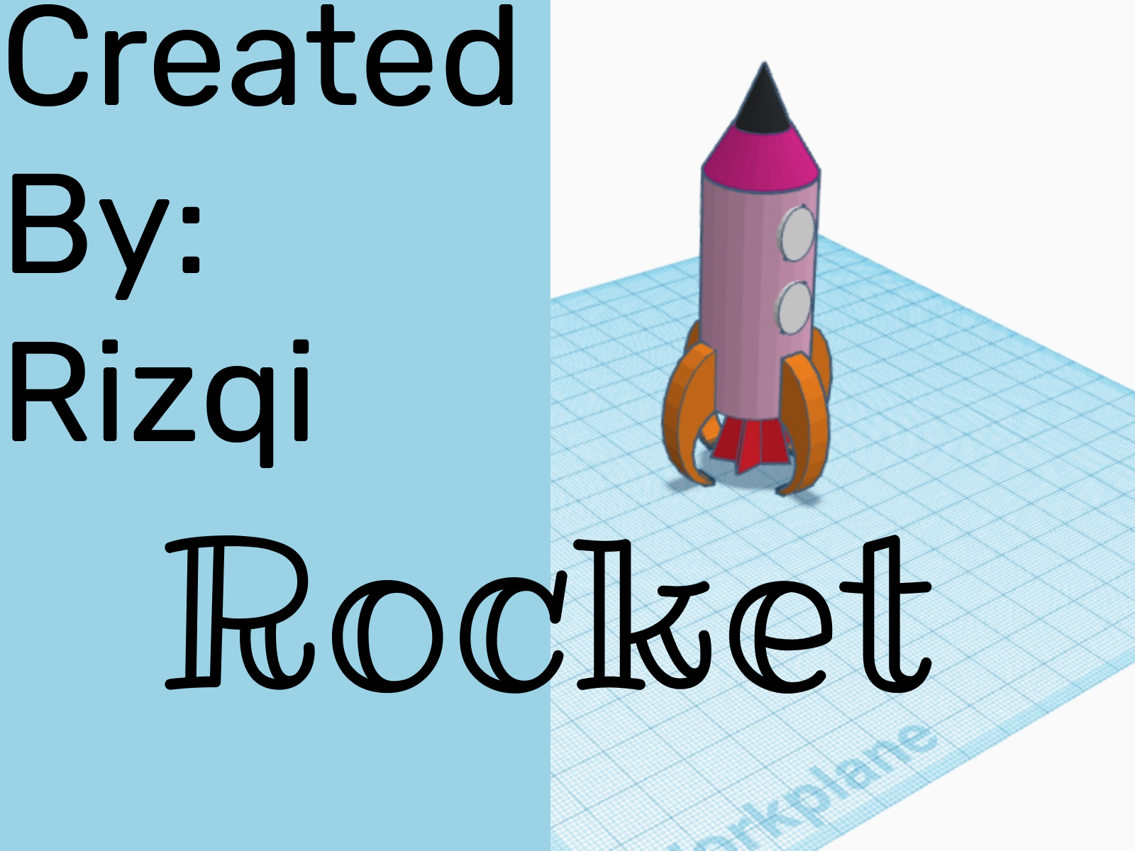 Rocket Tinkercad by rizqi irkham maulana on Dribbble