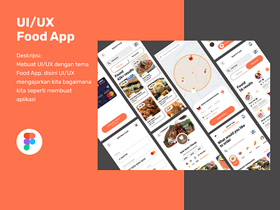 Revisi UI/UX Food App graphic design ui ux