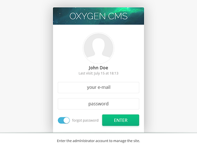 Authorize Oxygen Cms