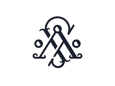 AS monogram as as logo as monogram logo logo design monogram monogram design vintage monogram