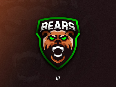 Bear Mascot Logo