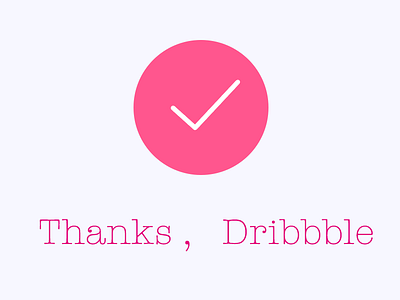 Thanks, Dribbble button confirmation modal pop success ui ux