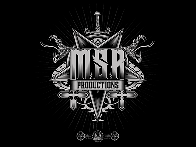 Logo Design to MSR Productions