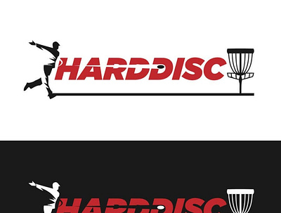 Logo for disc golf webshop 3d branding graphic design logo