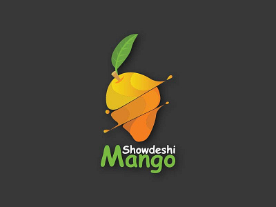 Showdeshi Mango brand branding design icon illustration logo logo design vector