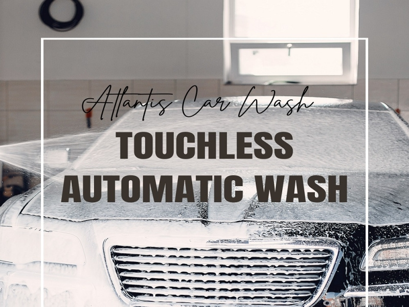 Here's a guide to touchless automatic washing by Atlantis Car Wash on Dribbble