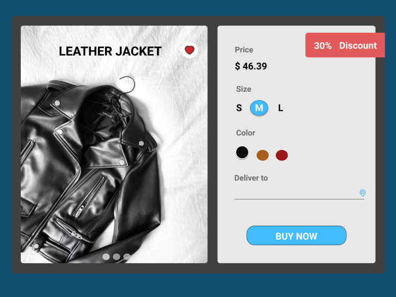 Daily UI Favorites by Heba sherif on Dribbble