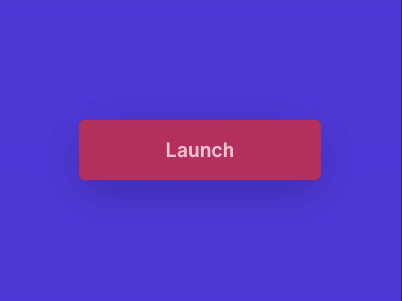 Dribbble Debut Launch animation button debut framer interspace launch logo purple