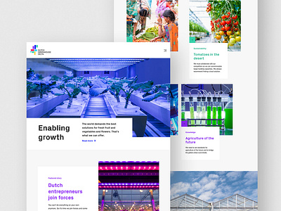 Dutch Greenhouse Delta! 🚜 branding interface landing page platform ui design website