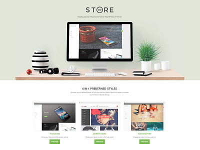 DW Store Landing Page landing page one page woocommerce wordpress
