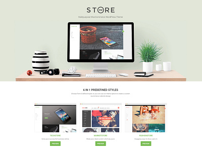 DW Store Landing Page