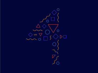 4-shaped 4 - 36daysoftype