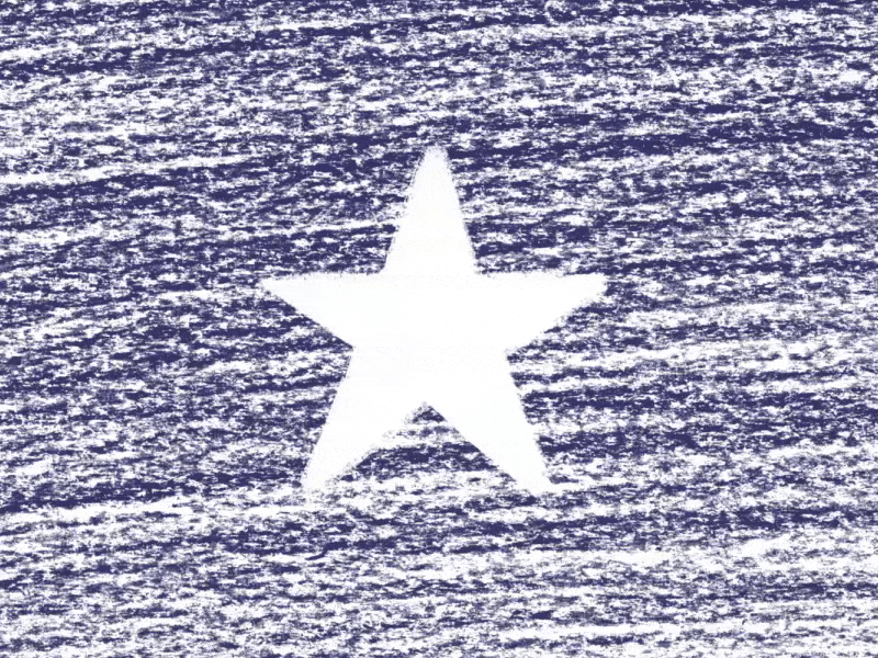 Interference Noise animation background animation crayon frame by frame interference noise noisy scribbble star