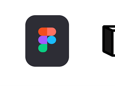 A Re - Design  of Figma and Notion logo