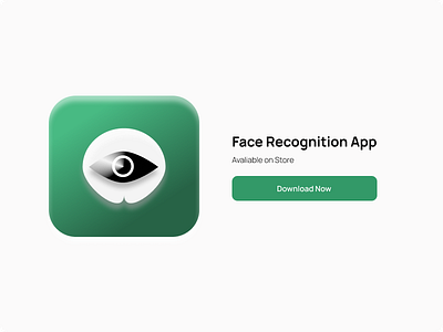 Face Recognition App # Daily UI daily ui icon ui ux