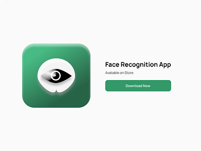 Face Recognition App # Daily UI