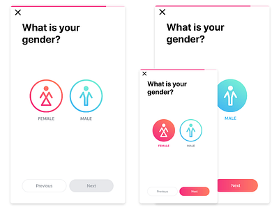 Waplog - Step by Step Register , IOS App dating friends gender select ios app register waplog