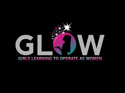 Glow modern logo design