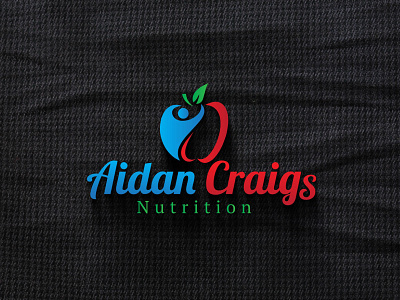 Aidan Craigs Nutrition logo badge branding creative logo design doctor logo graphic design illustration logo logo design modern logo nutrionist nutrition design nutrition logo ui ux vector