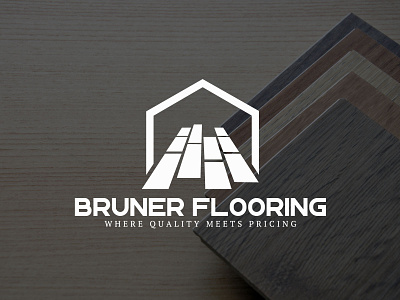 Burner flooring logo design