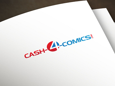 Cash 4 comics logo design badge branding design graphic design illustration logo logo design ui ux vector