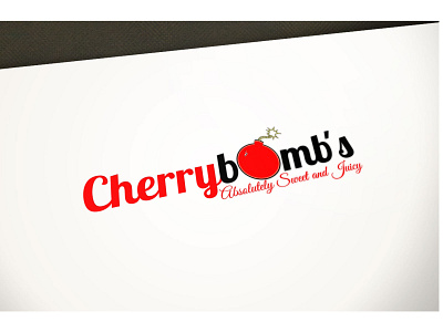 Cherry Bombs logo design badge brand logo branding candy logo cherry cherry bomb logo cherry logo cherry minimal logo creative logo design graphic design illustration logo logo design minimal logo ui ux vector