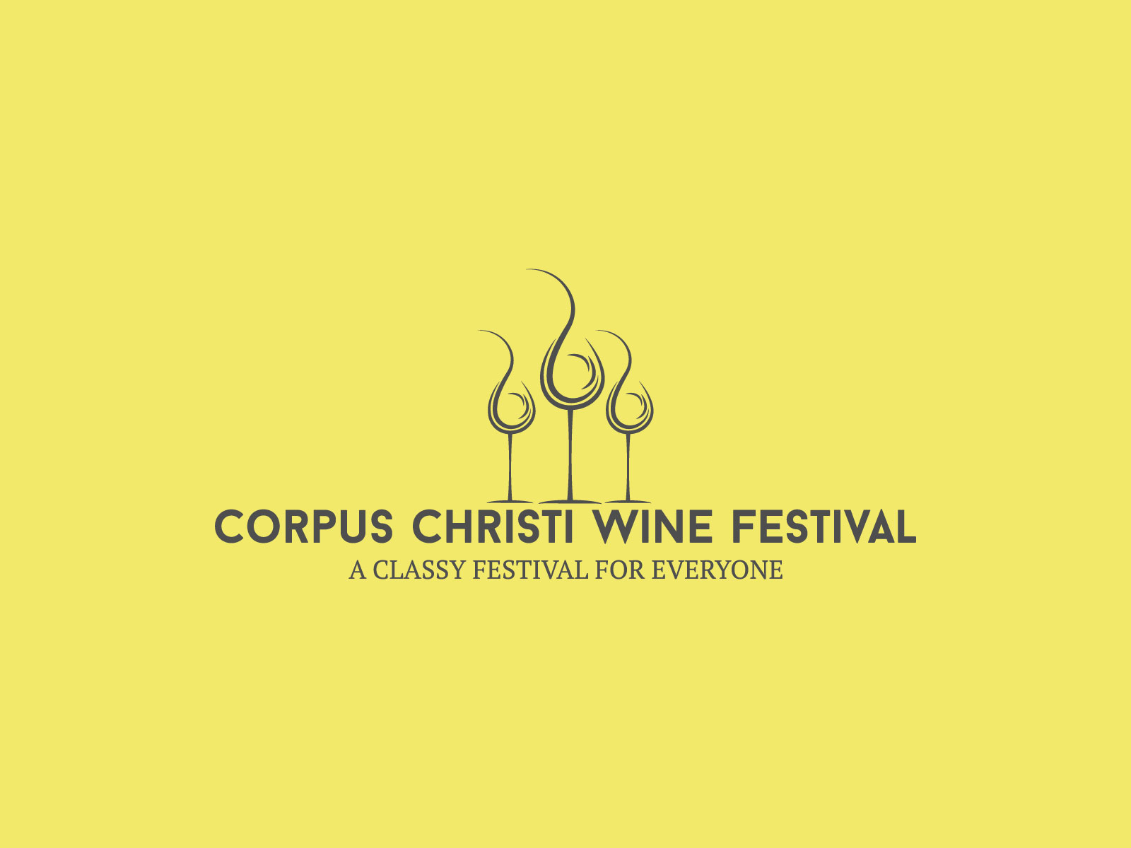 Corpus christi wine festival by sufian asif on Dribbble