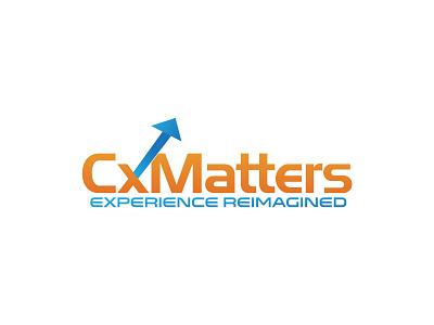 CX matters logo design by sufian asif on Dribbble