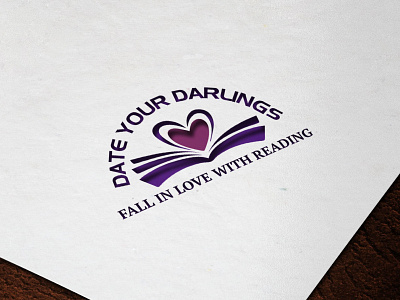 Date your darling logo design badge branding design graphic design illustration logo logo design ui ux vector