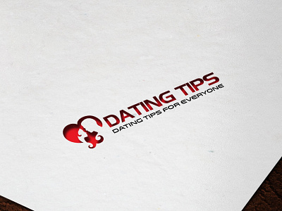 Dating tips logo design badge branding design graphic design illustration logo logo design ui ux vector