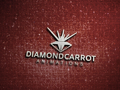 Diamond carrot logo design badge branding design graphic design illustration logo logo design ui ux vector