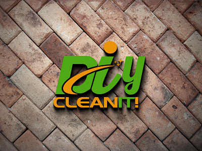 Diy clean it logo design badge branding design graphic design illustration logo logo design ui ux vector