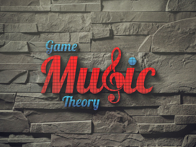 game music theory logo design