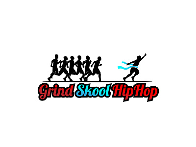 grind skool hiphop logo design