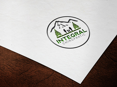 integral logo design badge branding design graphic design illustration logo logo design ui ux vector