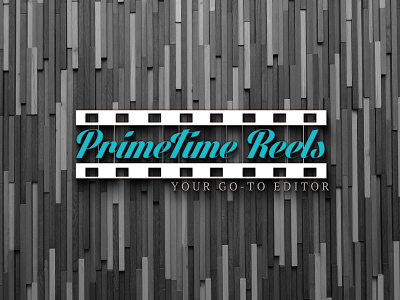 Prime time reels logo design badge branding design graphic design illustration logo logo design ui ux vector