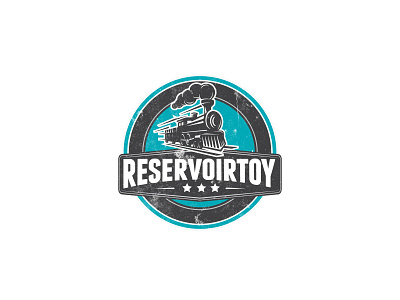 Reservoirtoy logo design badge branding design graphic design illustration logo logo design ui ux vector