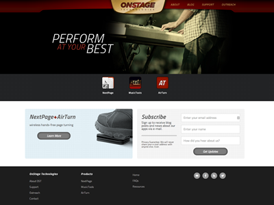 OnStage Technologies - WordPress blog web design website wordpress