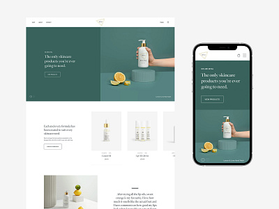 MYSA clean design ecommerce header home minimal ui ux web website