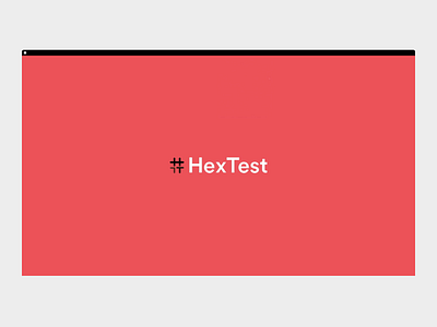HexTest animation branding clean design game interaction logo minimal ui ux web website