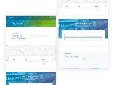 Contact page contact design madebyshape shape ui ux web design