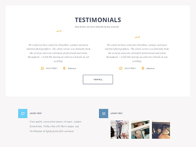 Testimonial & Social design detail madebyshape shape testimonial ui ux web website