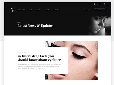 Blog blog brand clean landing madebyshape minimal shape ui ux web design website