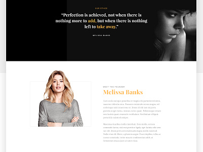 Cosmetics About about brand clean cosmetics madebyshape minimal shape ui ux web design website