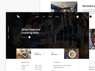 Hotel Landing page