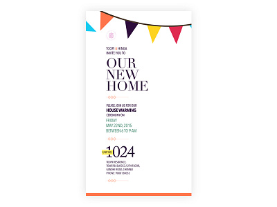 House Warming Invitation Design