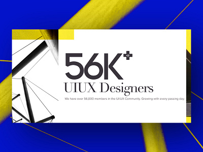 UI/UX Designers -Facebook's Largest Designer's Community 56k banner banner design designers community designers fb group fbgroup uiux designer