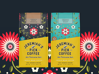 Peruvian Pattern Coffee Packaging