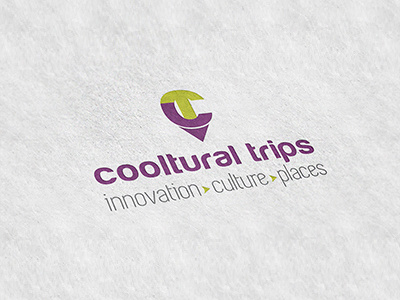 Logo Coolturaltrips brand graphic design project