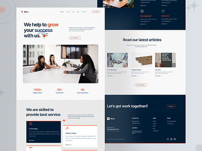 Bliss-Agency Website Design